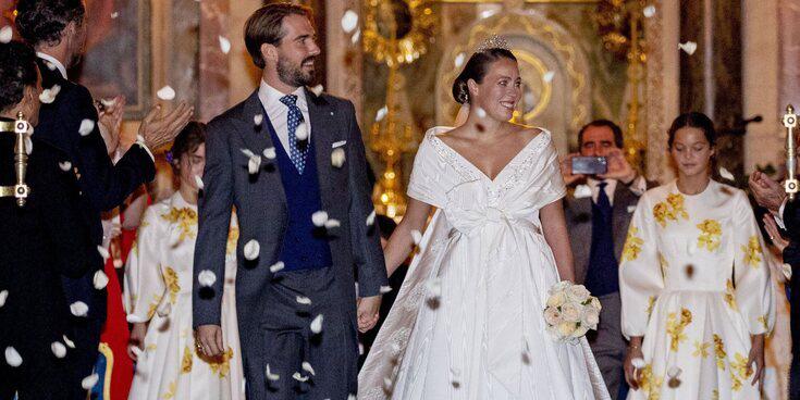 Philippos de Grecia y Nina Flohr se casan en Atenas