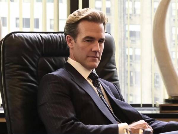 El actor James Van Der Beek.