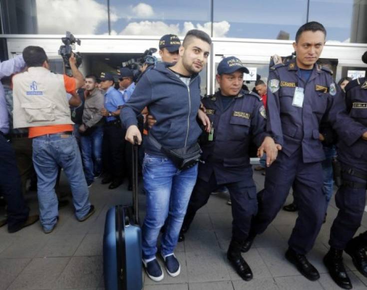 La llegada de 5 sirios con pasaportes robados a Honduras