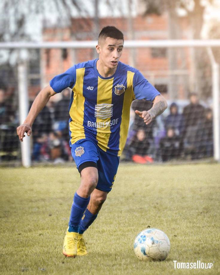 Se trata de Lucas Gallardo, futbolista de 24 años de Everton de La Plata en el fútbol argentino.