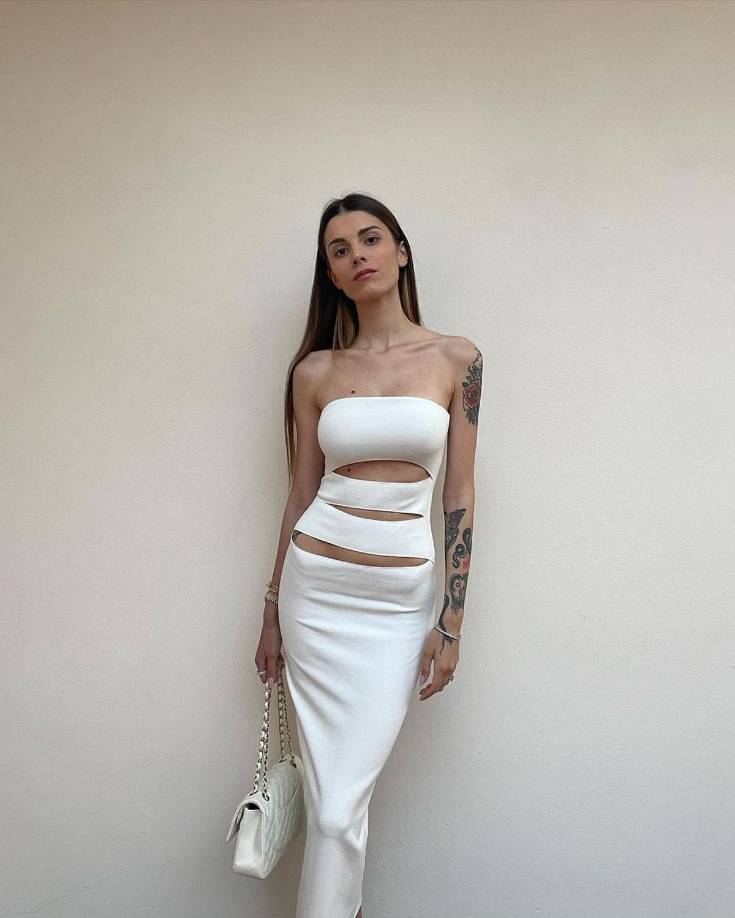 Camilla Bresciani - Es la esposa del defensa italiano del Inter de Milán, Alessandro Bastoni.