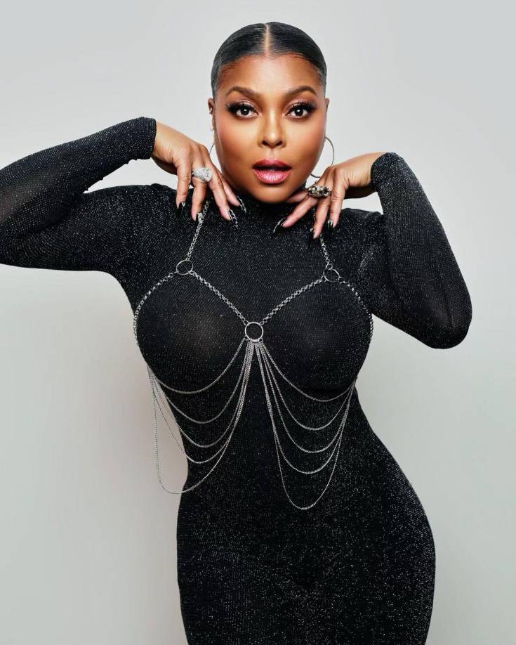  La actriz Taraji P. Henson compartió en Instagram el look que usó para el concierto.