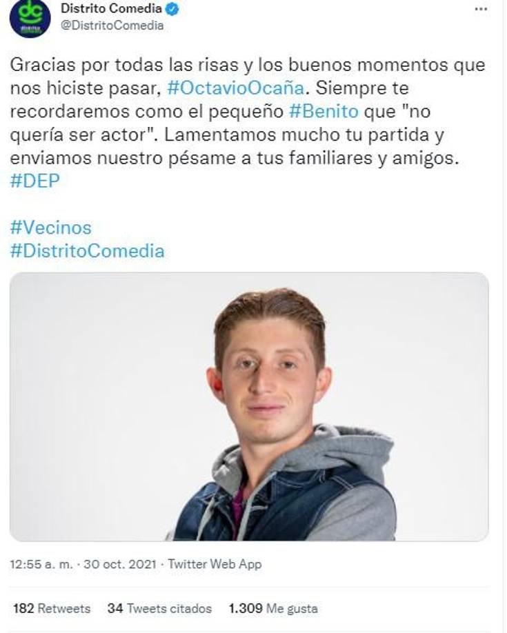 Benito: Quién era Octavio Ocaña, el actor de “Vecinos” que falleció