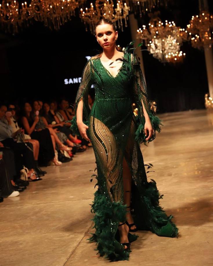 Cecilia García fue una de las sensaciones en el evento de moda más importante de Honduras.