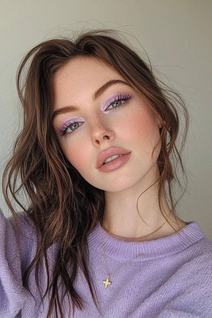 Las tonalidades lilas forman parte de las tendencias.