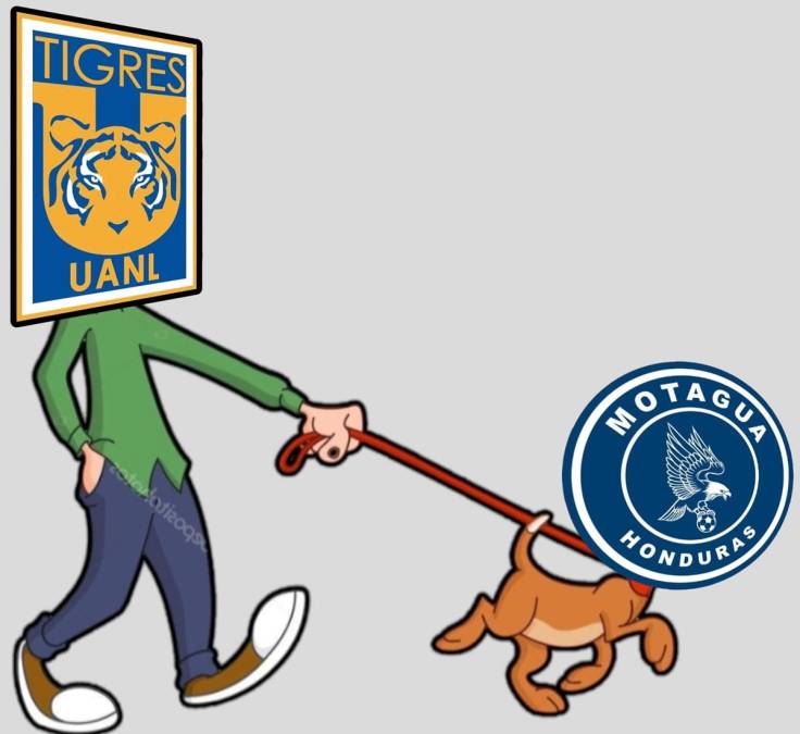 Memes: burlas a Motagua tras goleada ante Tigres y ríen los olimpistas