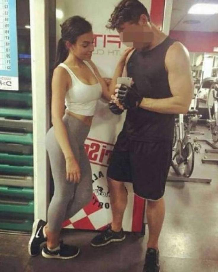 La modelo tiene 30 años y una de las cosas en común que comparte con el portugués es el gusto por el ejercicio.