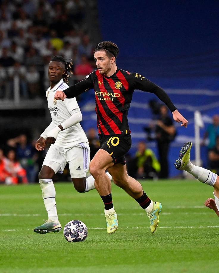 Extremo izquierdo: Jack Grealish.