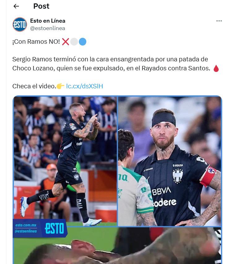 Choco Lozano provoca indignación por lo que le hizo a Sergio Ramos: Con él no