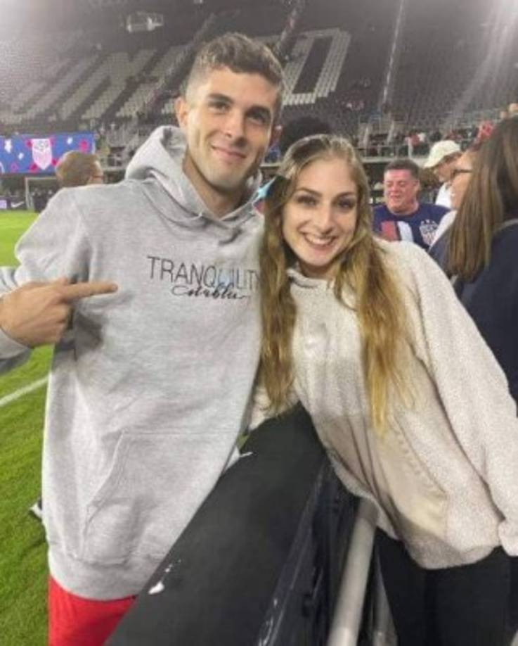 Ella es la hermana de Christian Pulisic y con quien habría mantenido relaciones sexuales su compañero Weston McKennie.