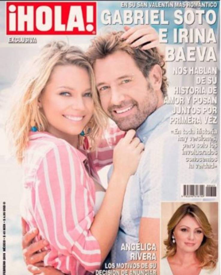 Irina y Gabriel también han protagonizado las portadas de las revistas más importantes, en las que no dudan proclamar su amor a los cuatro vientos.