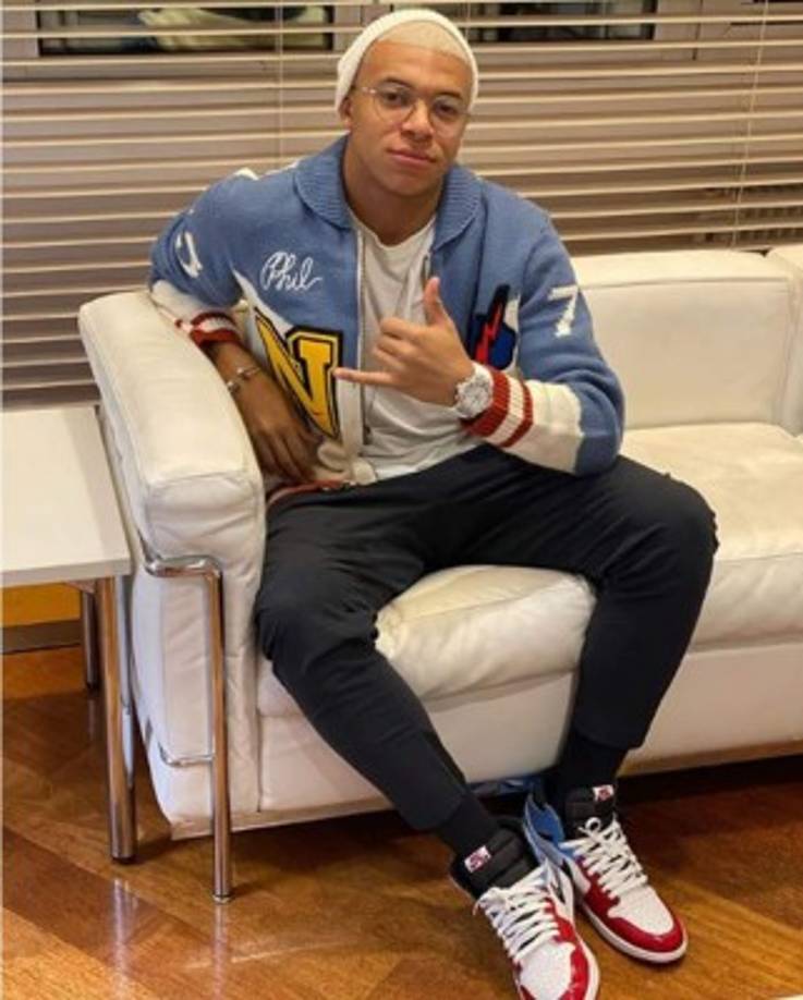 Kylian Mbappé, delantero francés del París Saint Germain.