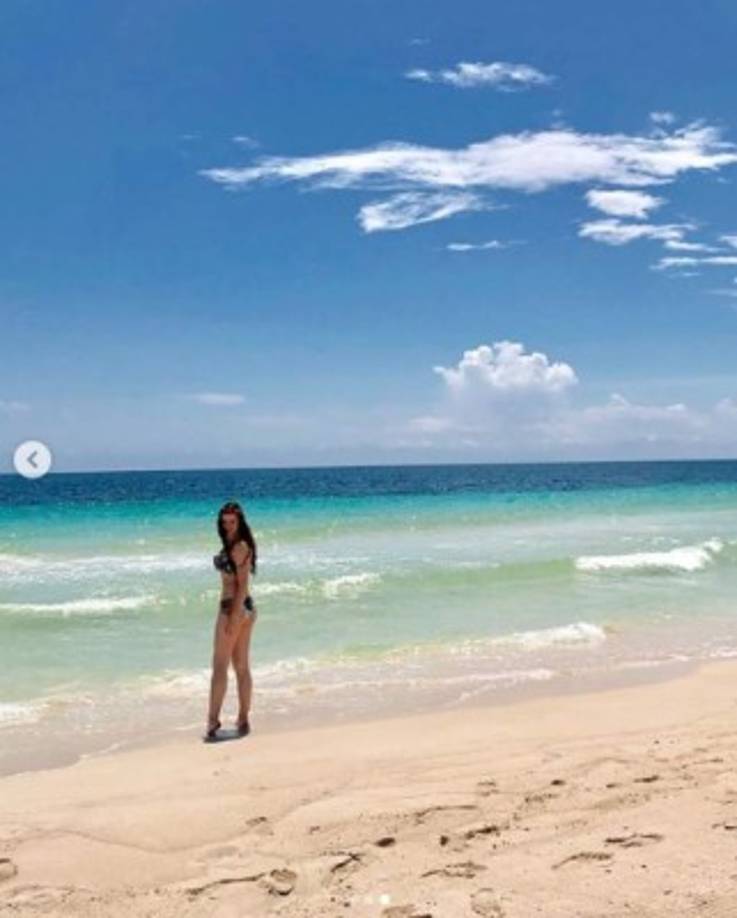 La jovencita causó sensación en redes sociales en cada una de las fotografías que compartió.