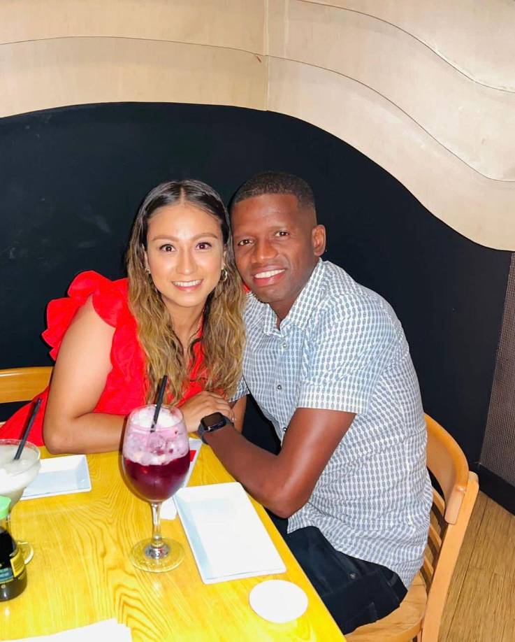 Boniek García: El volante del Olimpia está felizmente casado con Ivania Reyes.