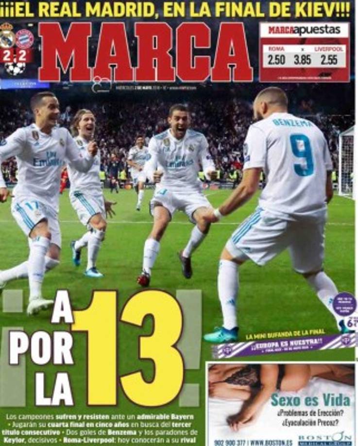 Diario Marca de España.