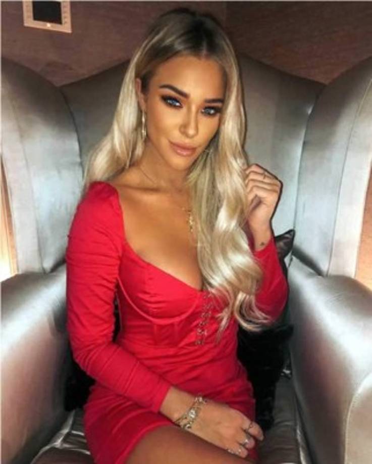 Taylor Ward es una hermosa modelo inglesa que ha flechado al atacante de la selección argentina.