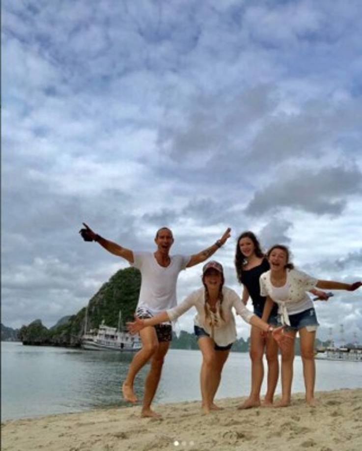 Camboya, Tailandia y Vietnam, son algunos de los países de los que Andrea y su familia han disfrutado