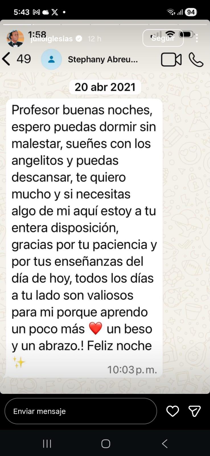 Iglesias publica mensajes de sus empleadas para demostrar su inocencia