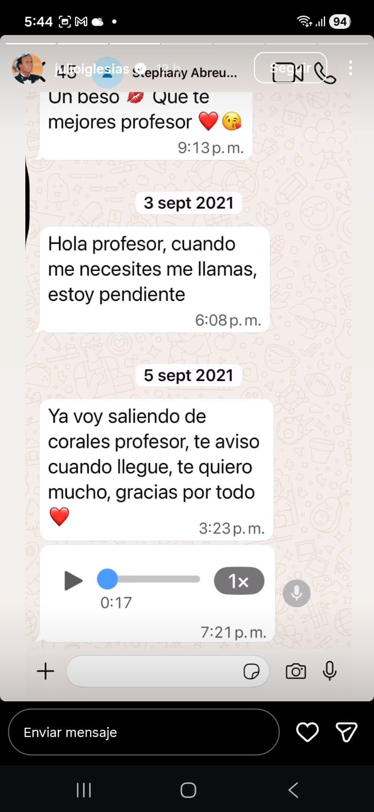 Iglesias publica mensajes de sus empleadas para demostrar su inocencia