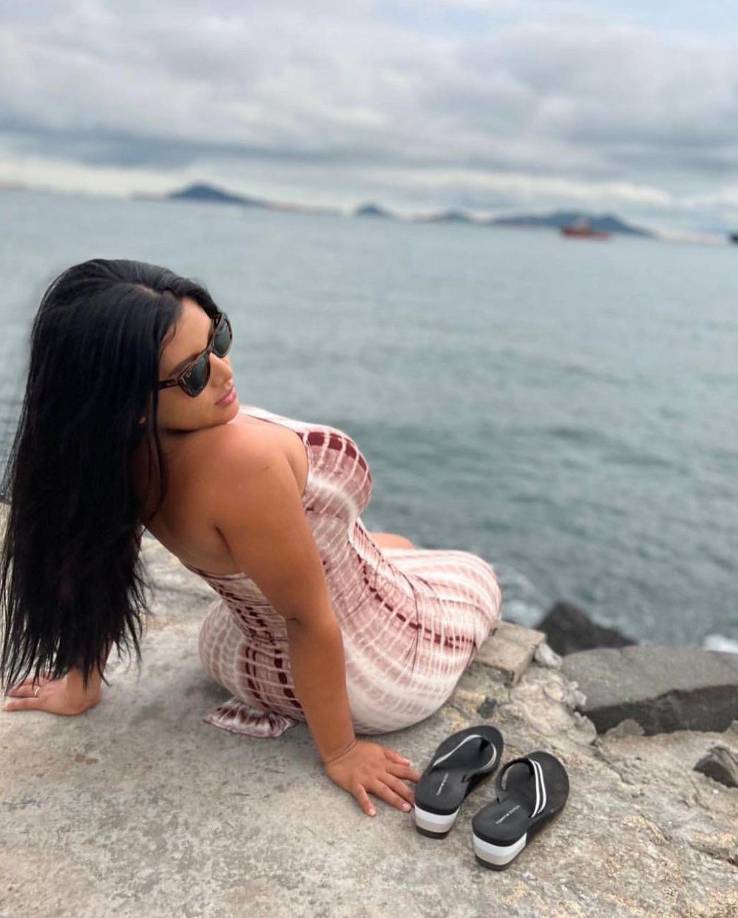 La joven modelo ecuatoriana cuenta en Instagram con más de 75 mil.