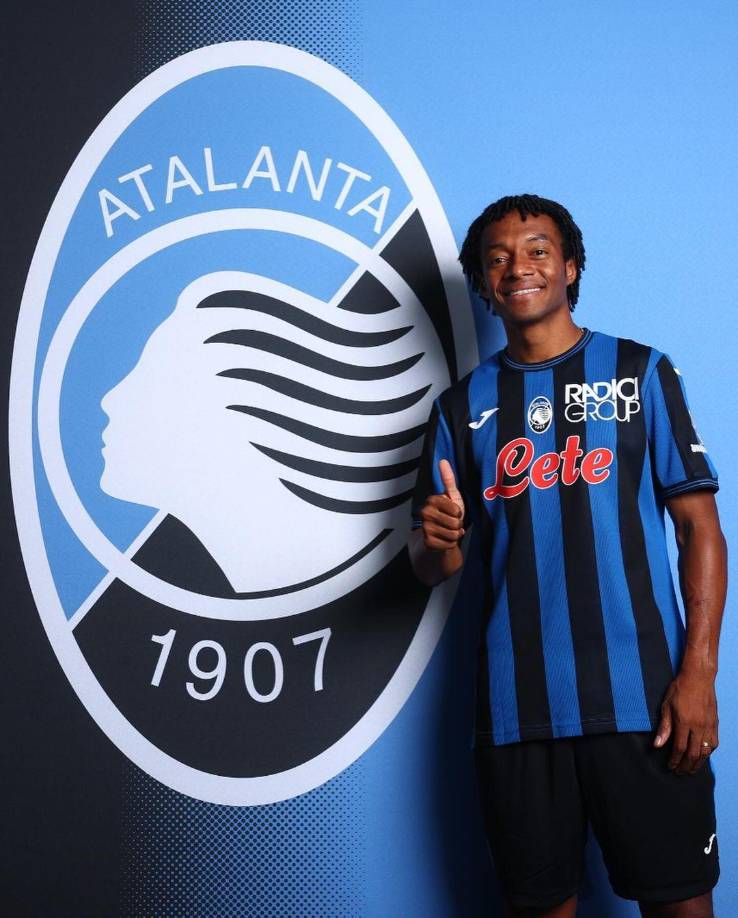 OFICIAL / El colombiano Juan Cuadrado se convertirá en nuevo jugador del Atalanta, club con el que firmará un contrato de un año como agente libre.