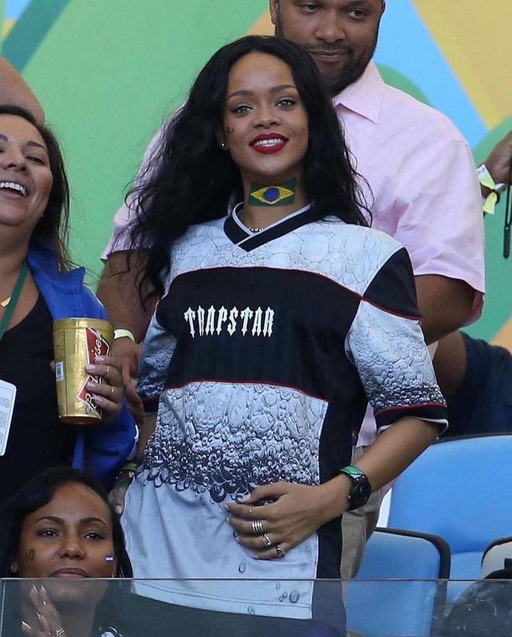 La joven lógicamente es conocida como la Rihanna brasileña.