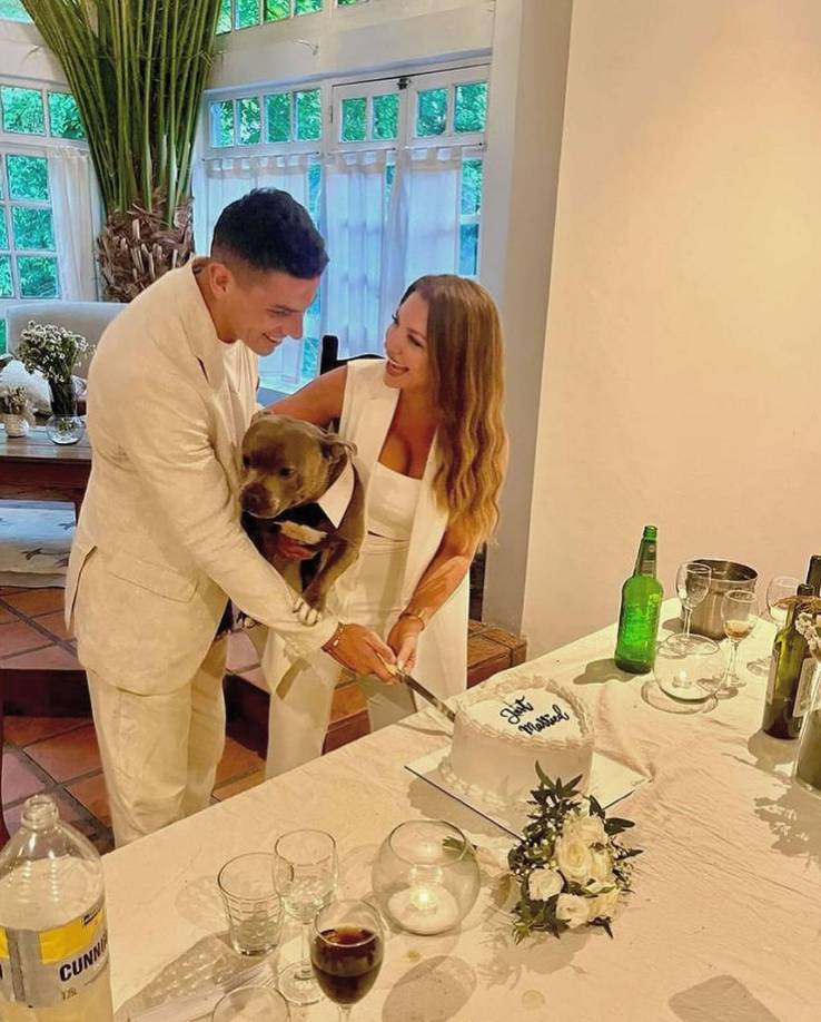 Oliver Benítez y Micaela Siro son muy felices como pareja y ahora viven en Tegucigalpa.