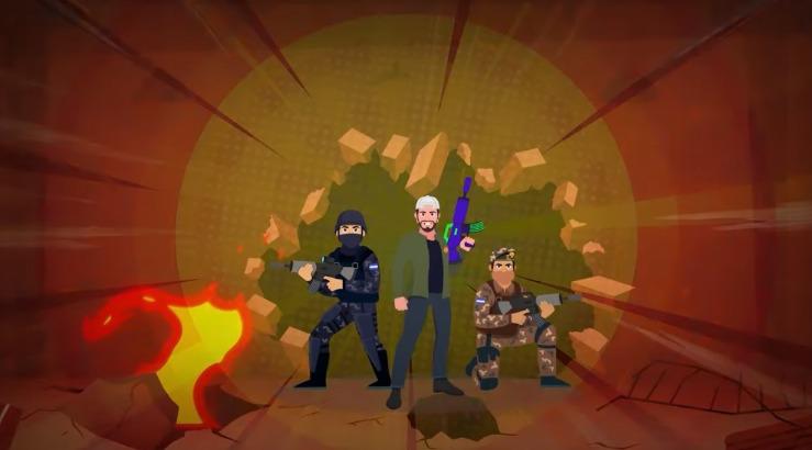 Lanzan en El Salvador videojuego en el que Bukele persigue a pandilleros