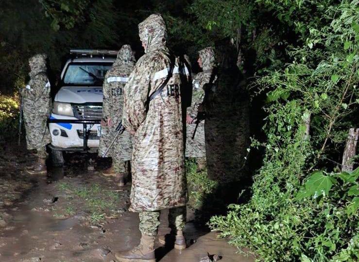 El helicóptero se accidentó en el municipio de Pasaquina, en La Unión, El Salvador.