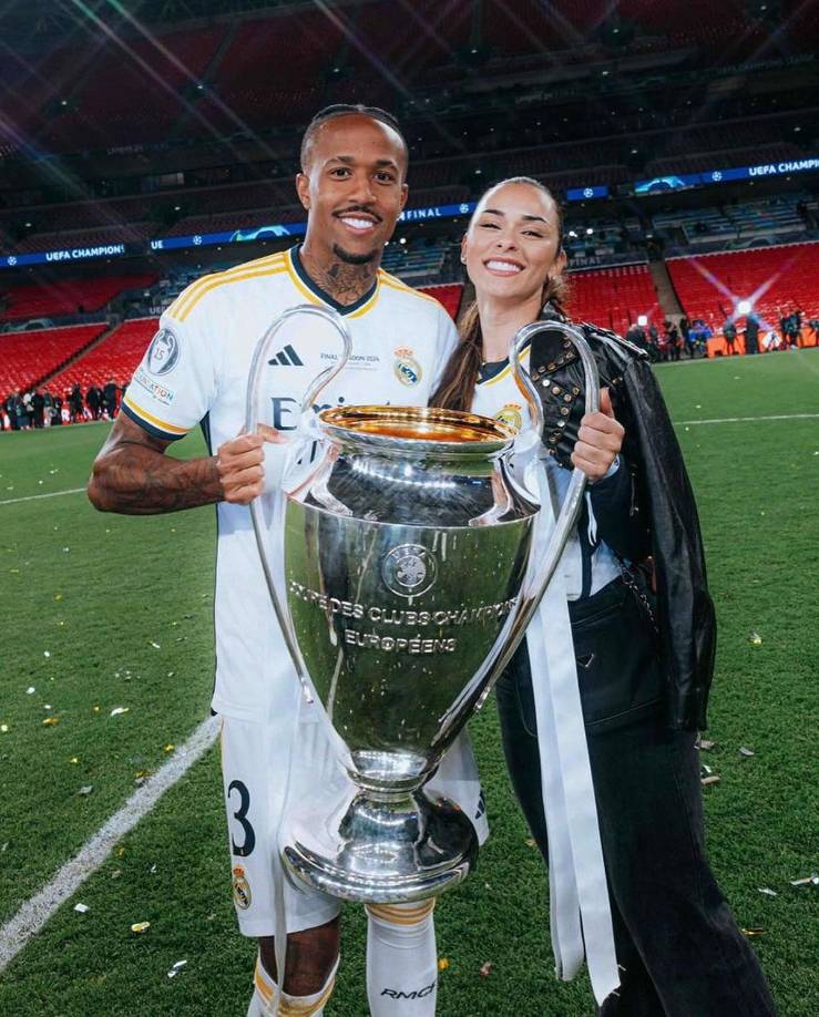 Tainá Castro es la nueva novia de Éder Militao y es la expareja del jugador brasileño Leo Pereira... ¡que ahora sale con Karoline Lima, la antigua pareja del defensa del Real Madrid!