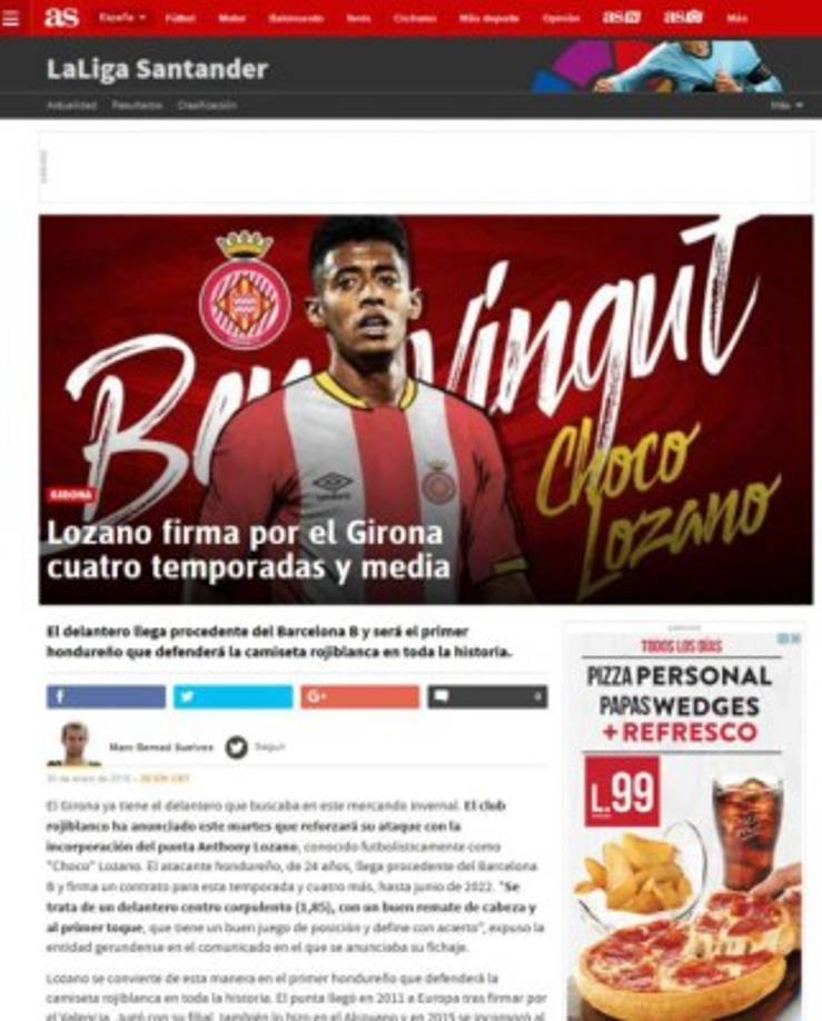 Diario As de España.