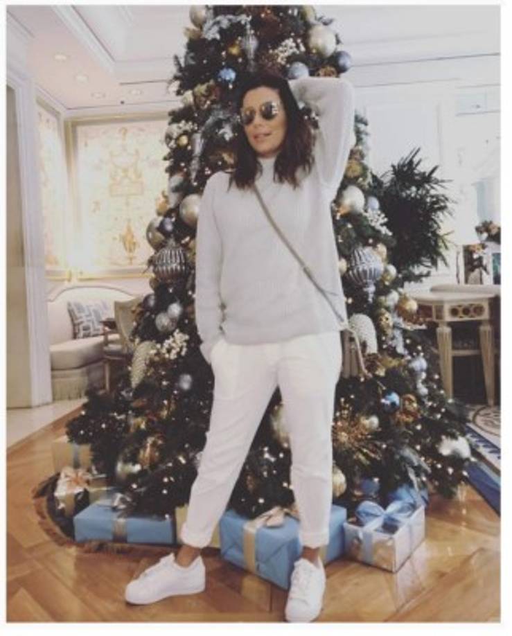 El árbol de Eva Longoria.