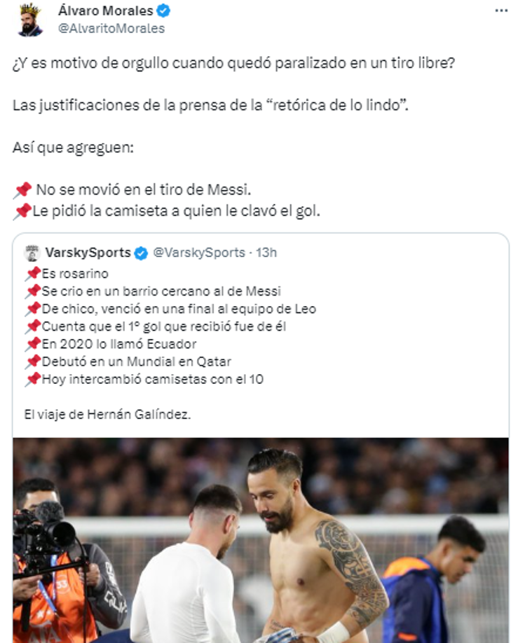 Faitelson se pronunció: Messi es “atacado” tras triunfo de Argentina