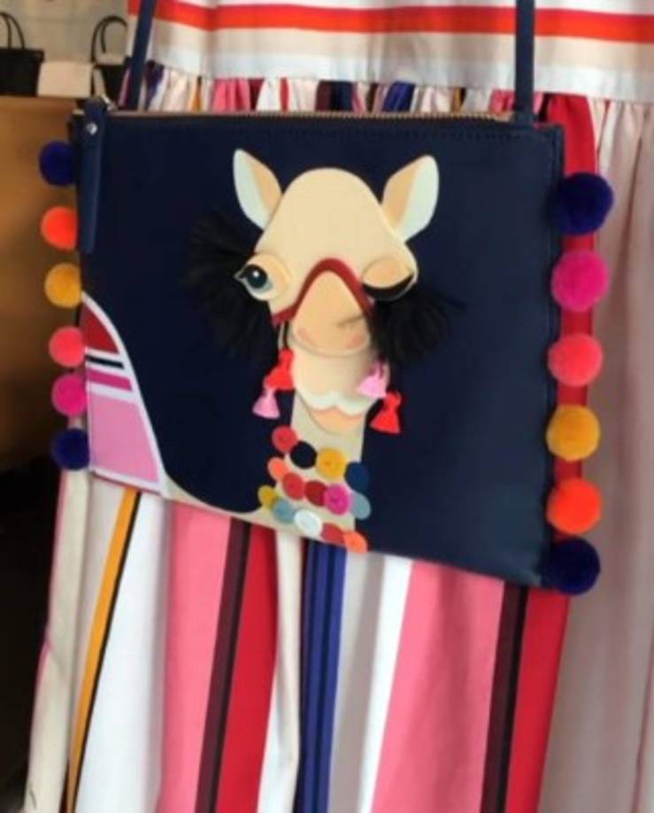 Colores y más colores. Sus diseños estaba llenos de tonos armoniosos.