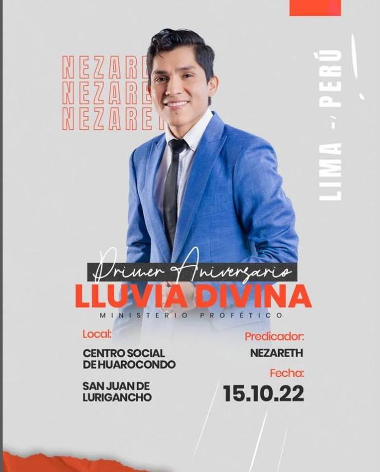 Su última aparición pública fue el 15 de octubre del 2022 cuando fue invitado a Lima Perú.