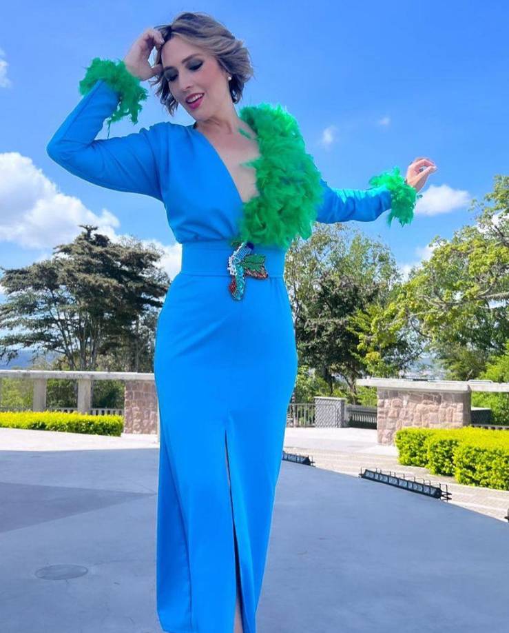 Y año con año se luce con su vestuario para las Fiestas Patrias.