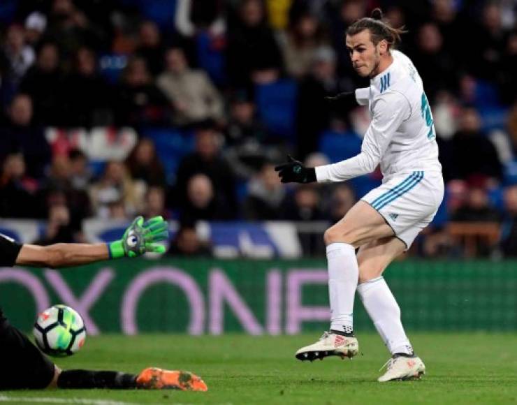 Gareth Bale fue el otro que anotó a favor del Real Madrid.