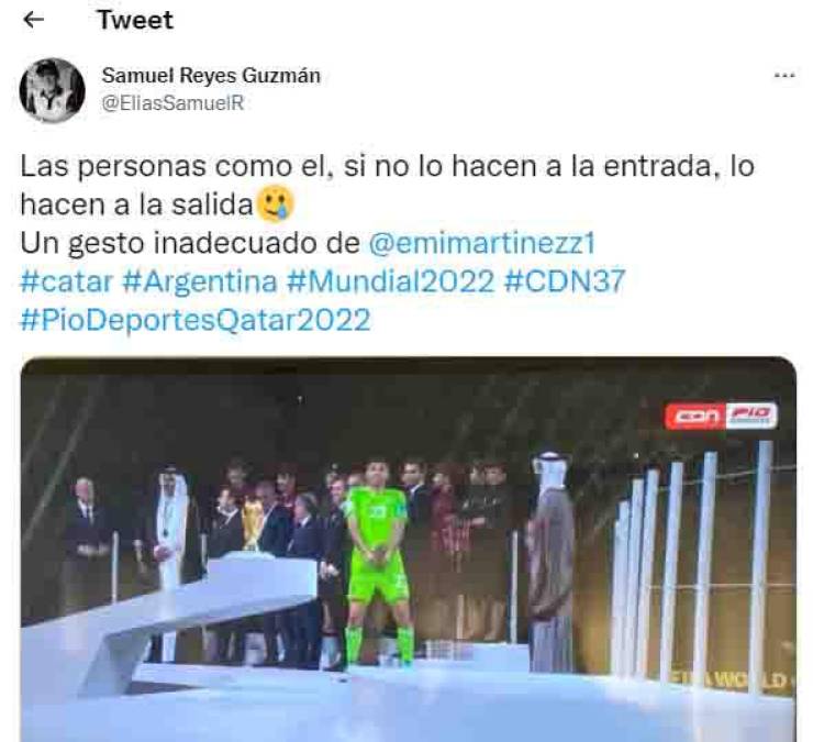 Polémica por lo que hizo Dibu Martínez tras ganar el Mundial