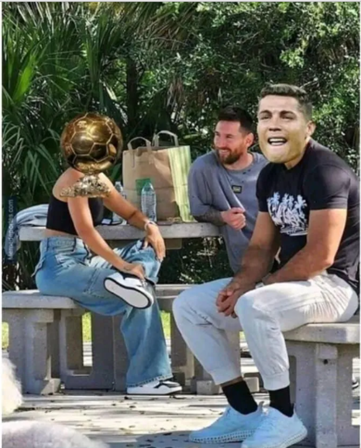 Messi protagonista: Los jocosos memes que dejó el Balón de Oro 2023