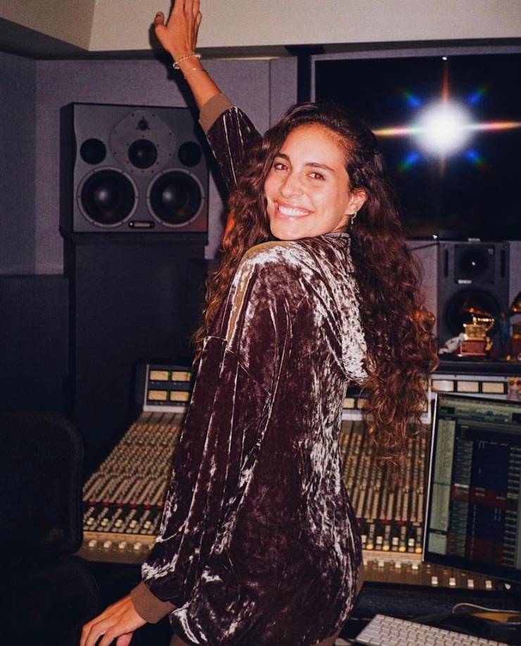 Además, la joven es la encargada de sus redes sociales:”Ella es la que pública mis cosas”, contó.