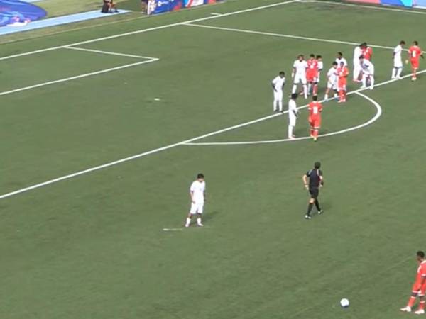 El terrible error de Juergen García en el Honduras vs Panamá por los Juegos Centroamericanos