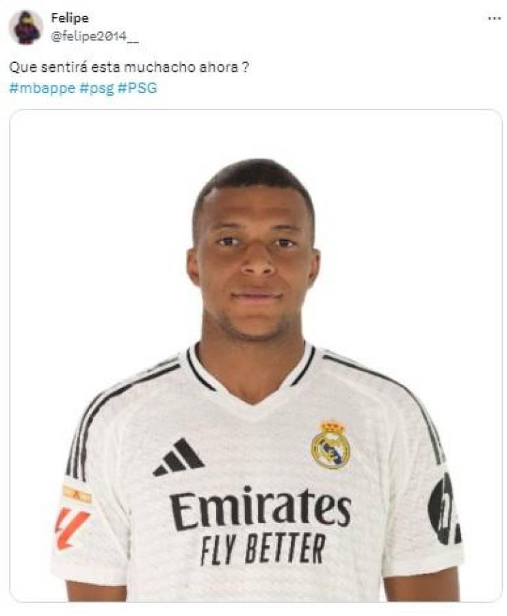 Mbappé recibe burlas: Los mejores memes tras la final de Champions
