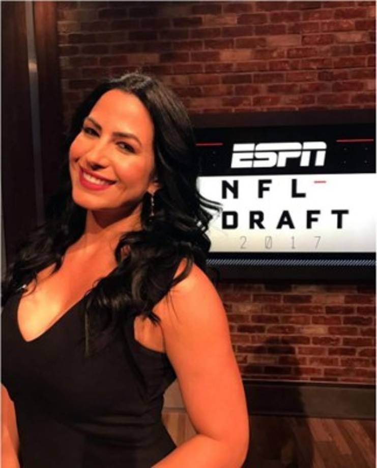 Alba Galindo también es fan de la NFL.