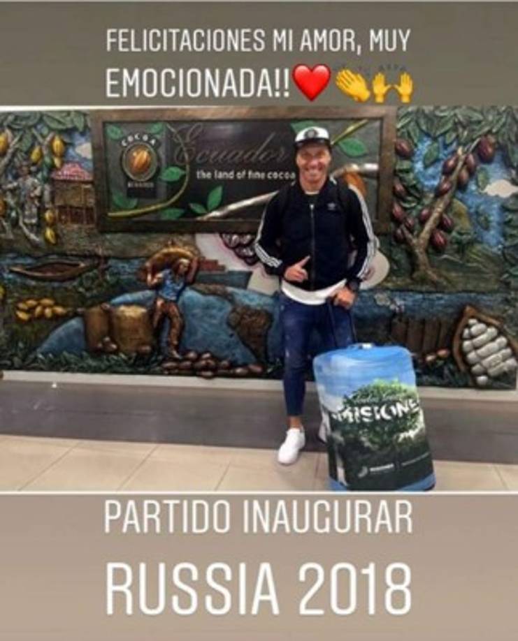 Romina ya había destacado cuando a Néstor Pitana le tocó participar del partido inaugural entre Rusia y Arabia Saudita. 'Muy emocionada', expresó en aquella ocasión. 'Simplemente, el mejor', sentenció.