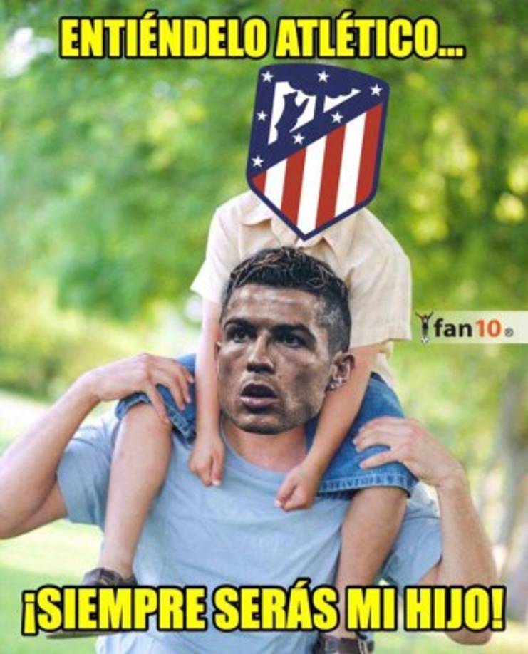Cristiano Ronaldo una vez se mete en el camino del Atlético de Madrid y lo deja sin opciones de ganar una Champions League.
