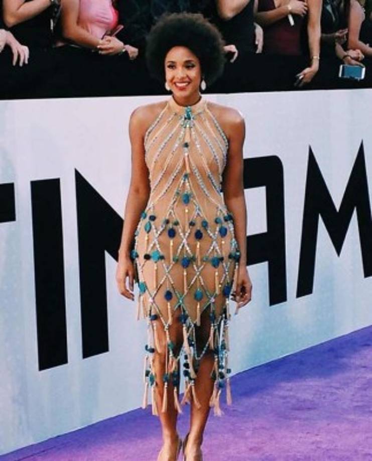 Jeimy Osorio en los Latin American Music Awards 2016.