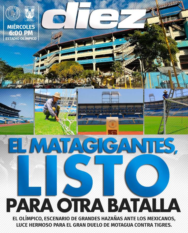 Diario Diez: “EL MATAGIGANTES, LISTO PARA OTRA BATALLA”.