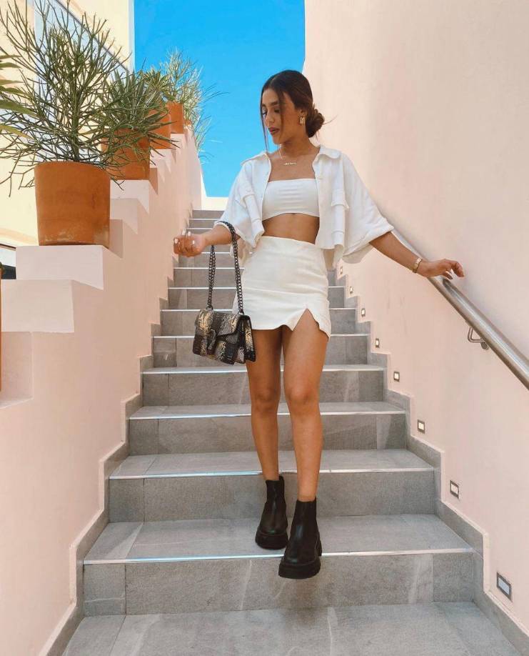 Tras terminar con Belinda, Nodal ha mantenido algunos romances fugaces con algunas mujeres que han sido identificadas como María Fernanda Guzmán, Mariana Ríos, Andrea Flores y Aurora Cárdenas. Ahora, lo hace con Mariana García. Fotografía: @lmarianagarciam / Instagram