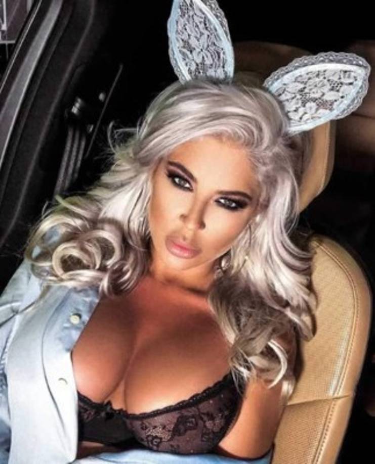 Ella es Andrea, la hermosa modelo y cantante búlgara que es novia del boxeador Kubrat Pulev.