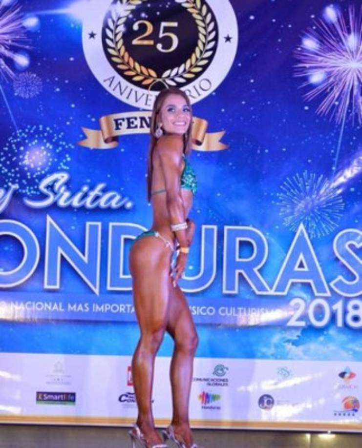 La disciplina que tiene para mantener su cuerpo para poder participar en estos eventos, le dio los resultados esperados.
